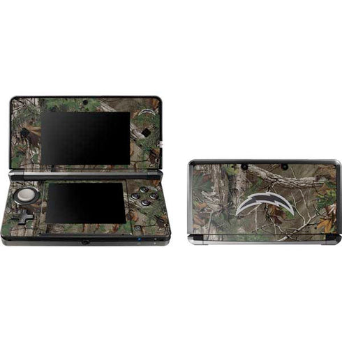 NFL Los Angeles Chargers Realtree Xtra Green Camo 3DS (2011) Skin